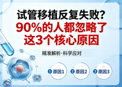 反复着床失败别硬扛!试管助孕不是缘分未到，是身体在给你发信号